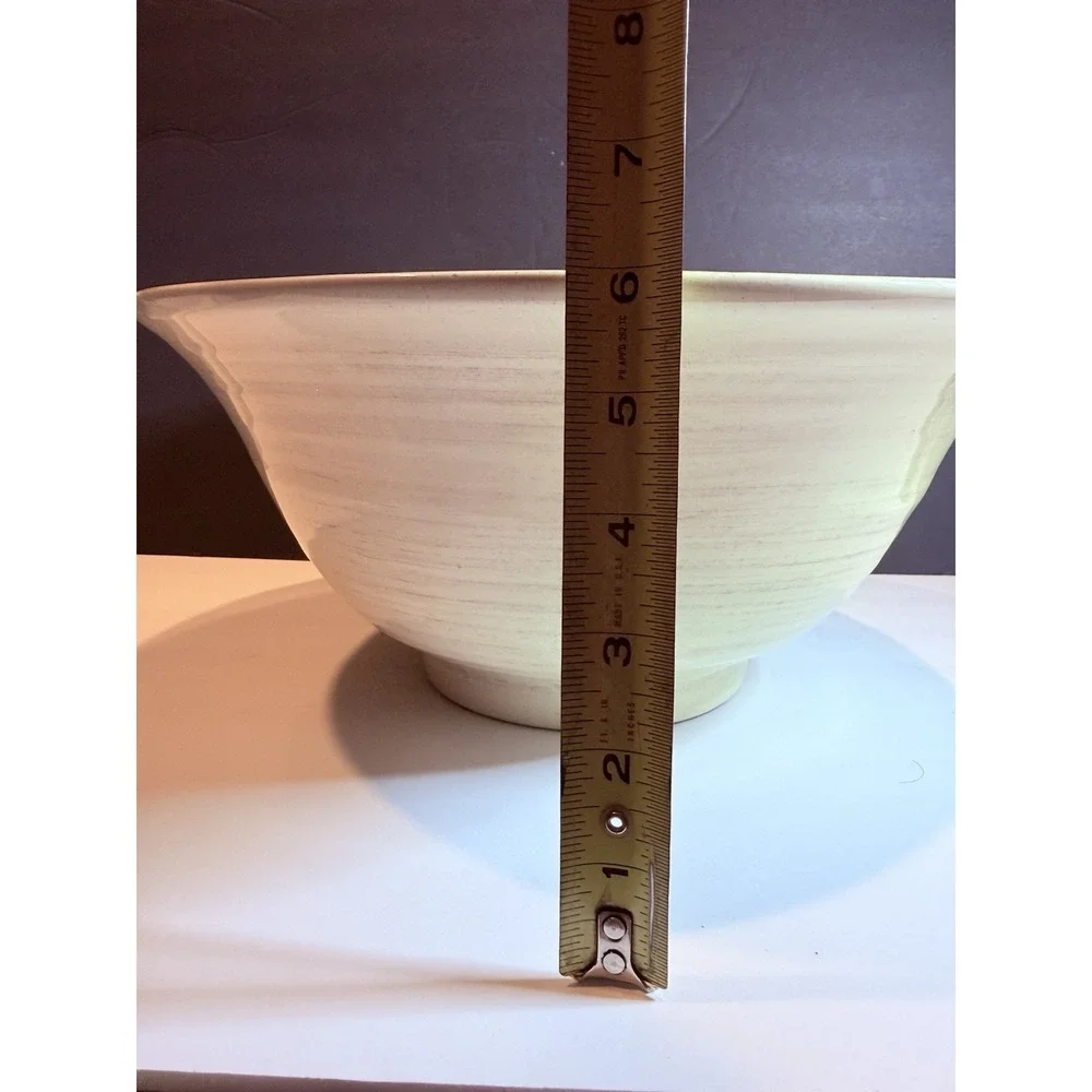 Il Nodo Ceramiche Italian Cabbage Pasta Salad Serving Bowl 13.5